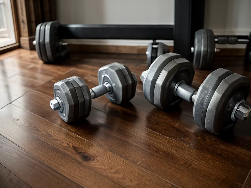 Haltères réglables pour un programme de musculation maison et de prise de masse à la maison